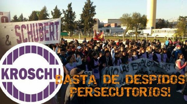 ¡Abajo los despedidos persecutorios en Kromberg & Schubert!